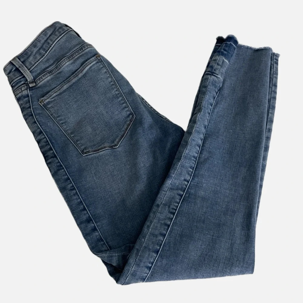 Abercrombie & Fitch Size 28 / 6L Curve Love High Rise Super Skinny Ankle Jeans - Picture 5 of 12
